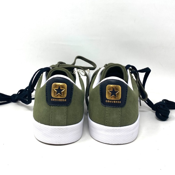 Converse Pro Leather OX Low Top Khaki Black Suede Men’s Size Sneakers A00945C - Picture 6 of 10